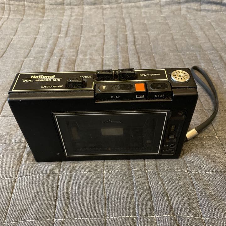 National ナショナル RQ-332 ポータブルカセットレコーダージャンク