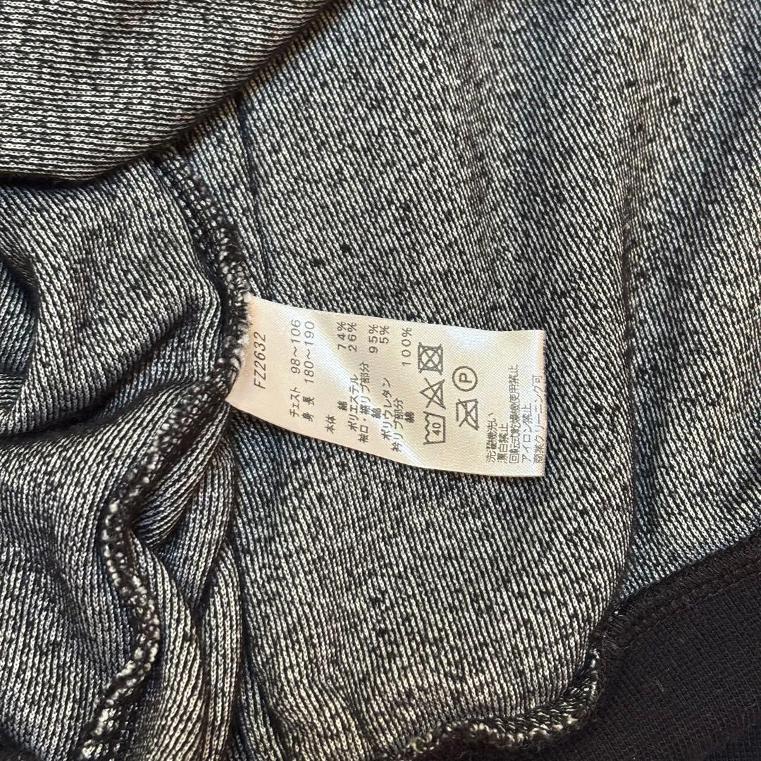 美品 フレッドペリー ベロア ジャケット 黒 金ロゴ L ユニセックス