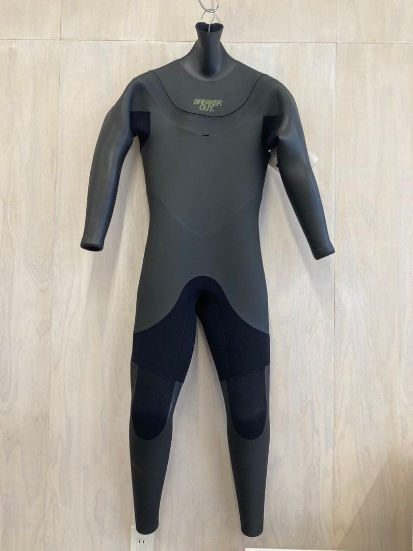 ブレイカーアウトセミドライ 5/3 Hybrid U-zip 170/60未使用 カスタムオーダー 2025 BREAKER OUT ウェットスーツ セミドライ
