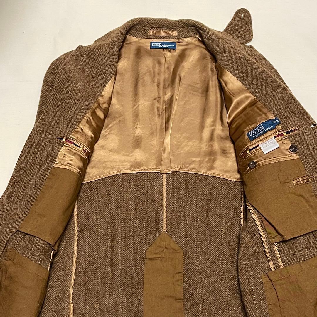 ポロラルフローレン ツイードコート ジャケット - メルカリ