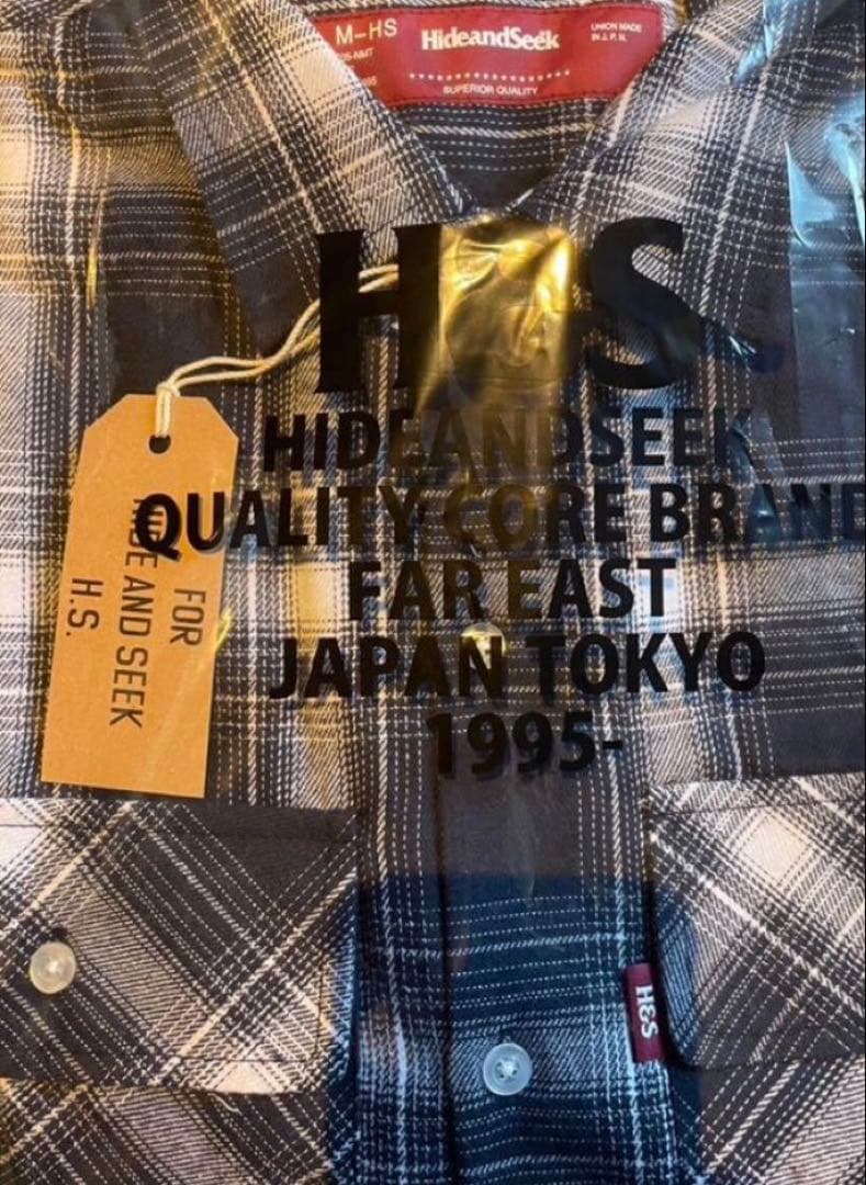 HIDE AND SEEK ハイドアンドシーク シャツ ブルー キムタク - メルカリ
