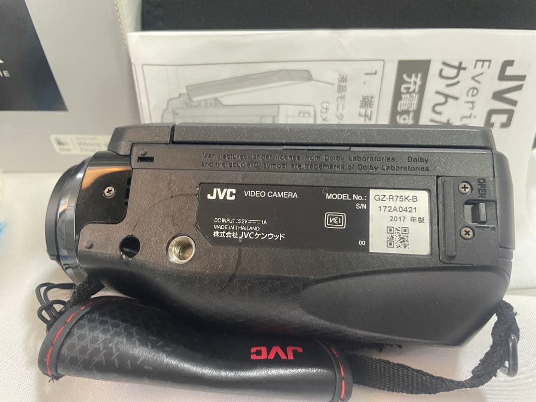 JVC KENWOOD EVERIO R GZ-R75K-B 2017年製 - メルカリ