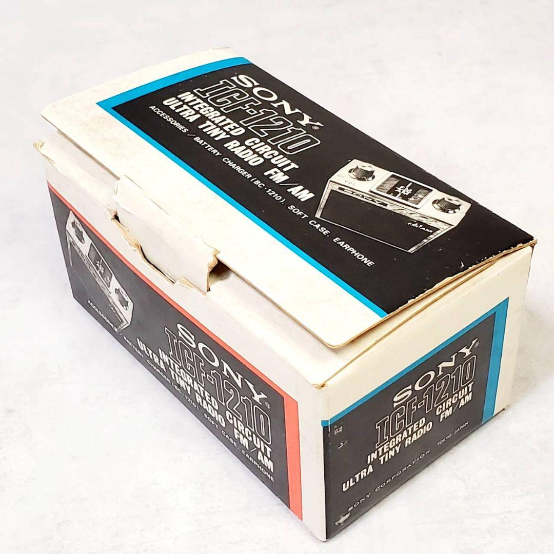 現状品】SONY FM/AM ラジオ ICF-1210 ソニー アンティーク - メルカリ