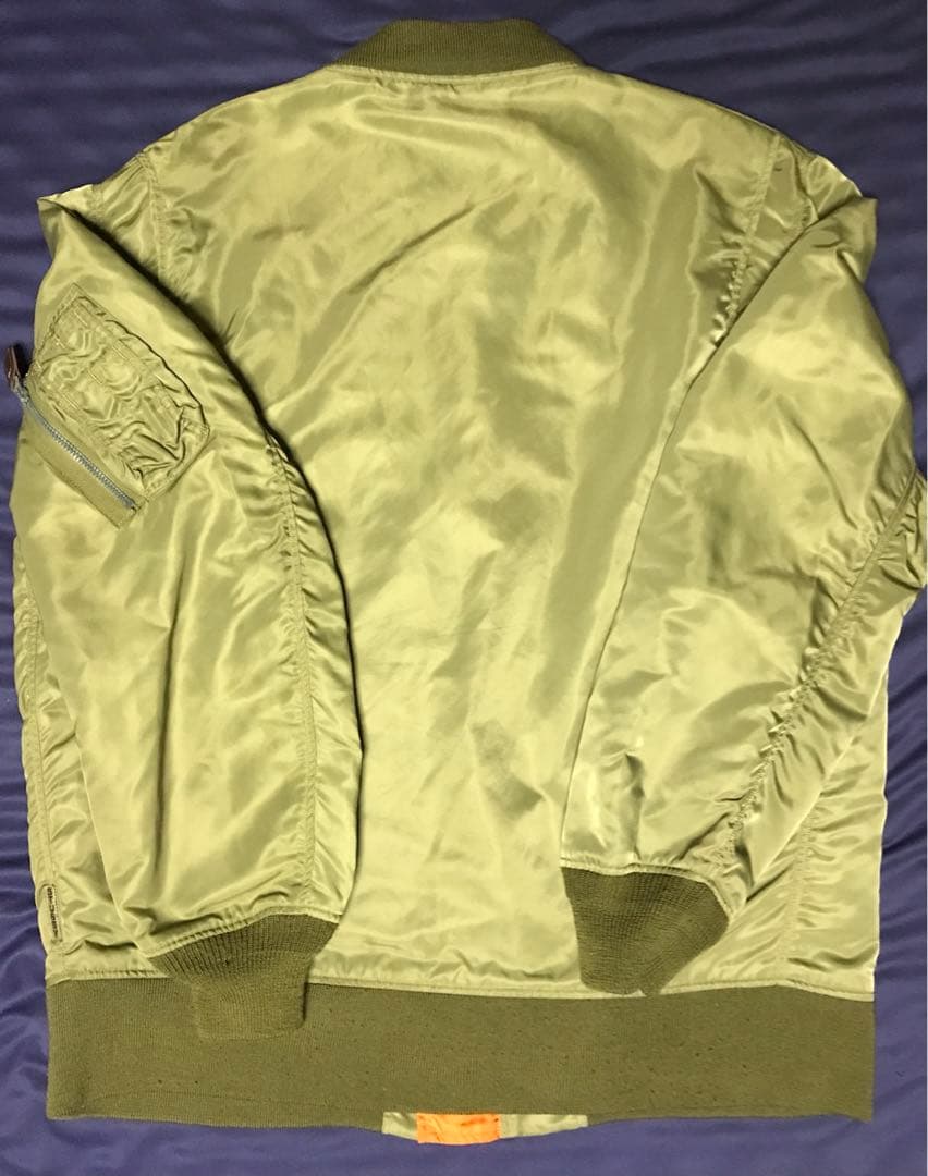 ステューシー STUSSY 2000年 横浜チャプト限定 MA-1 Lサイズ - メルカリ