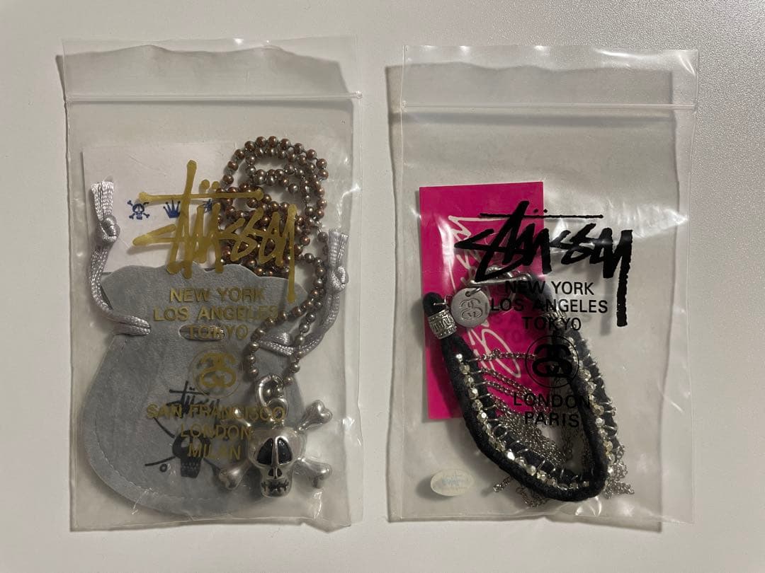 Stussy スカルチャームネックレス &フリンジブレスレット 2026年最新】ネックレス スカル stussyの人気アイテム - メルカリ