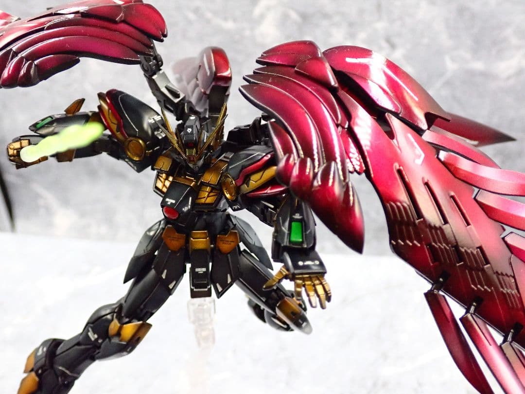 RG ウイングガンダムゼロリベリオン 全塗装 ガンプラ 塗装済み 完成品