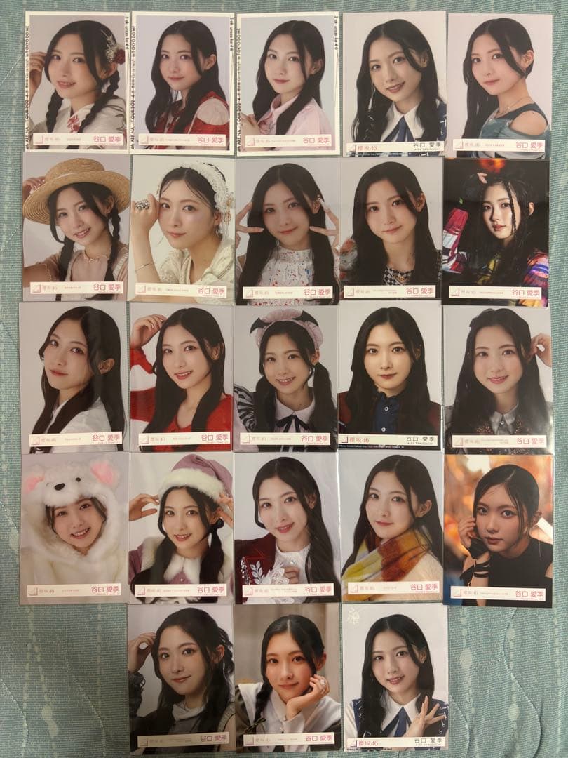 櫻坂46 谷口愛季 生写真 フルコンプ 58コンプ まとめ売り