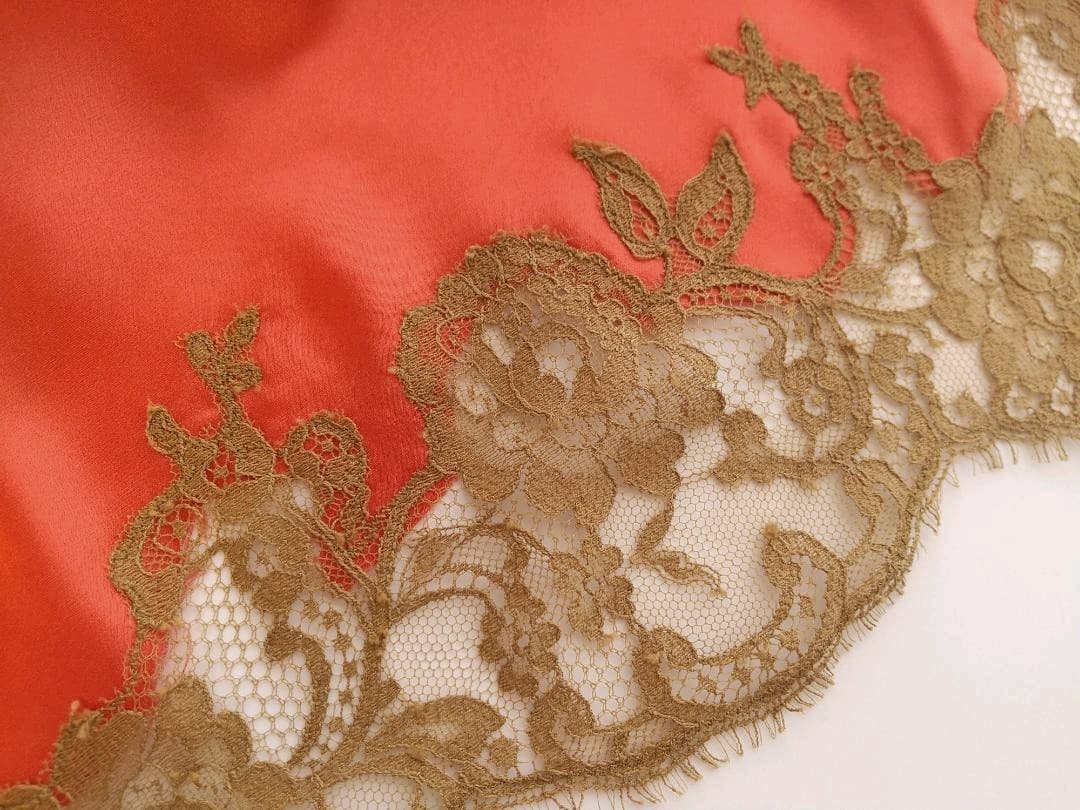 専用＊《マルジョレーヌ》Gemma　シルクキャミソール　FR40　オレンジ