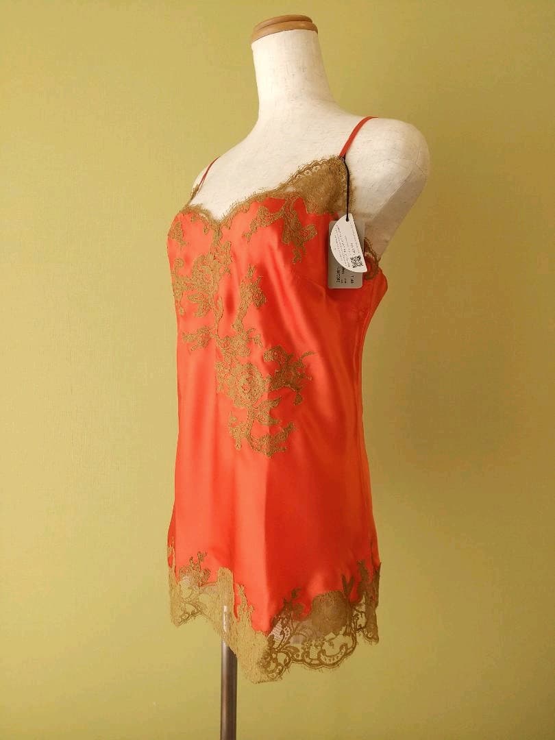 専用＊《マルジョレーヌ》Gemma　シルクキャミソール　FR40　オレンジ