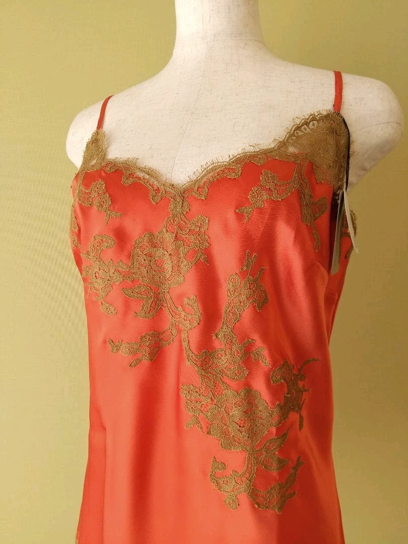 専用＊《マルジョレーヌ》Gemma　シルクキャミソール　FR40　オレンジ