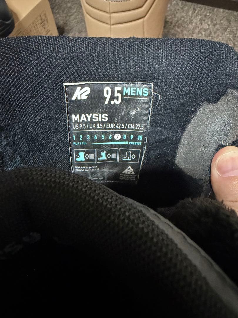 【世界一売れてるスノーボードブーツ】K2 MAYSIS 27.5cm