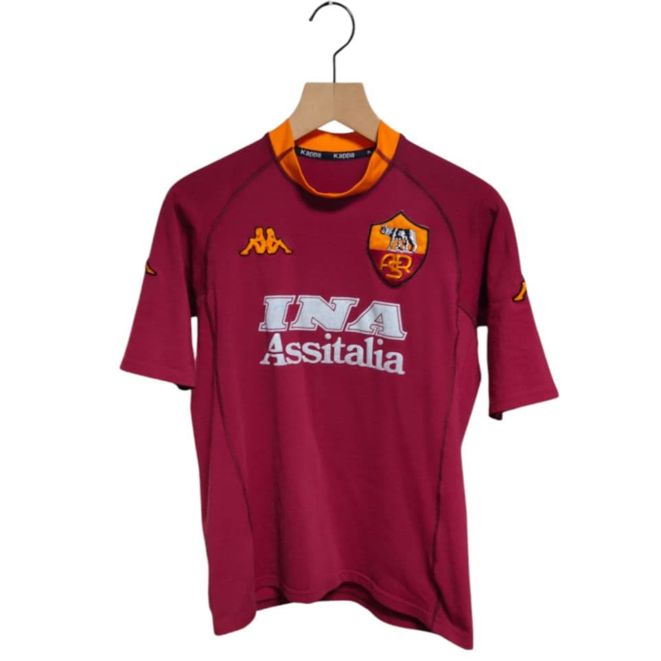 イタリア製 ASローマユニフォーム 中田英寿 背番号8 kappa 00/01