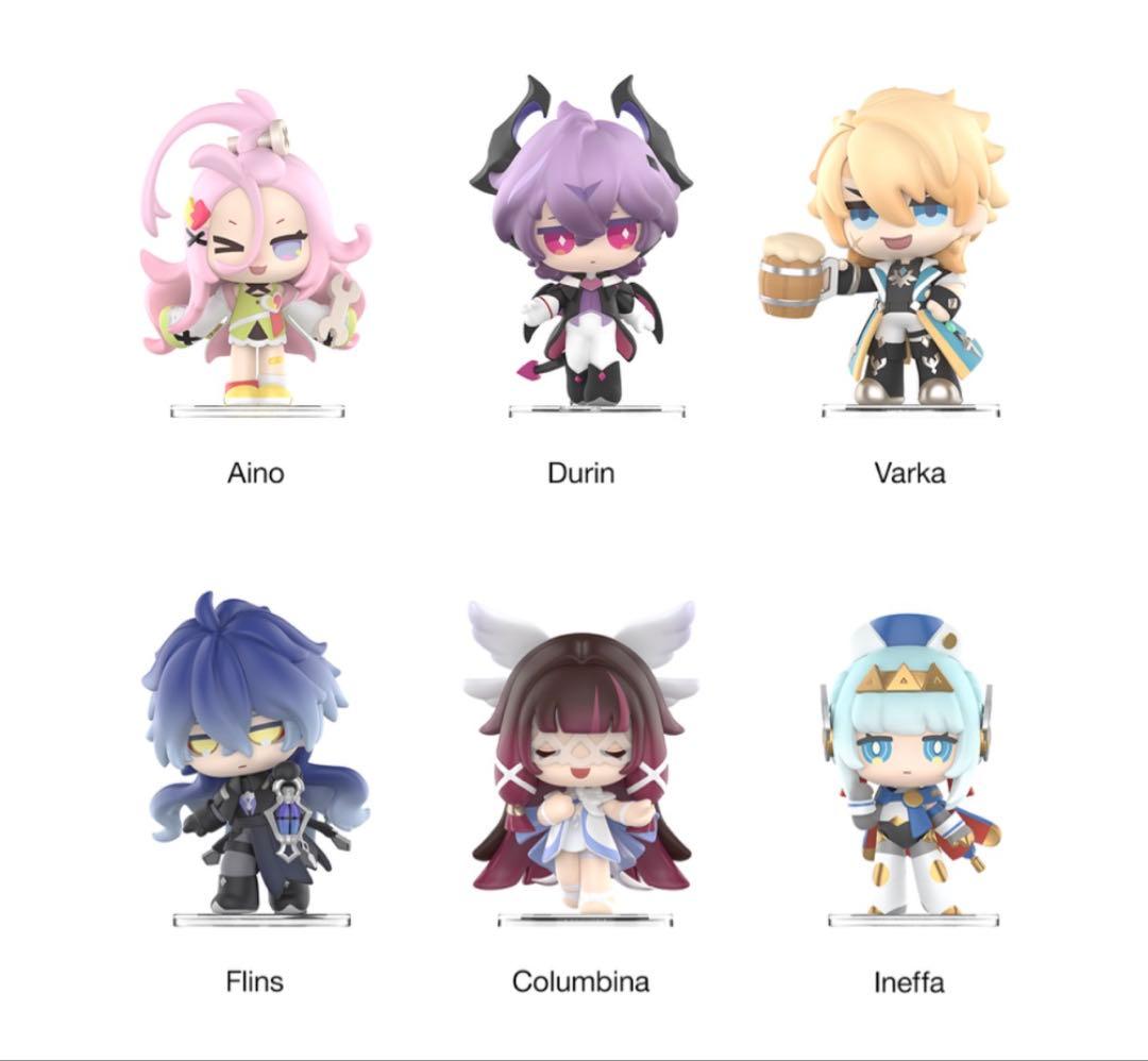 原神 POPMART フィギュア　6種