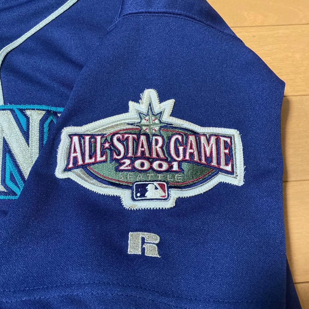 イチロー 51 2001オールスターユニフォーム【同時多発テロ追悼星条旗