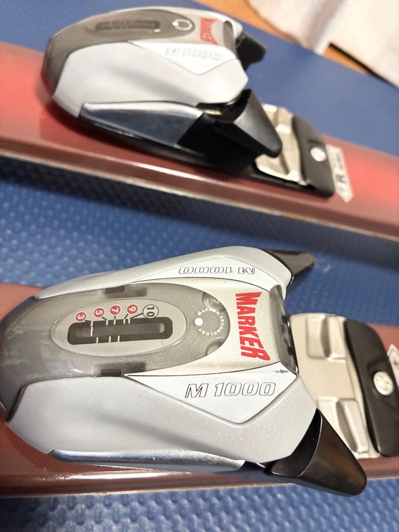 テディーベア 140cm マーカー M 1000 スキー、ビンディング 送料無料