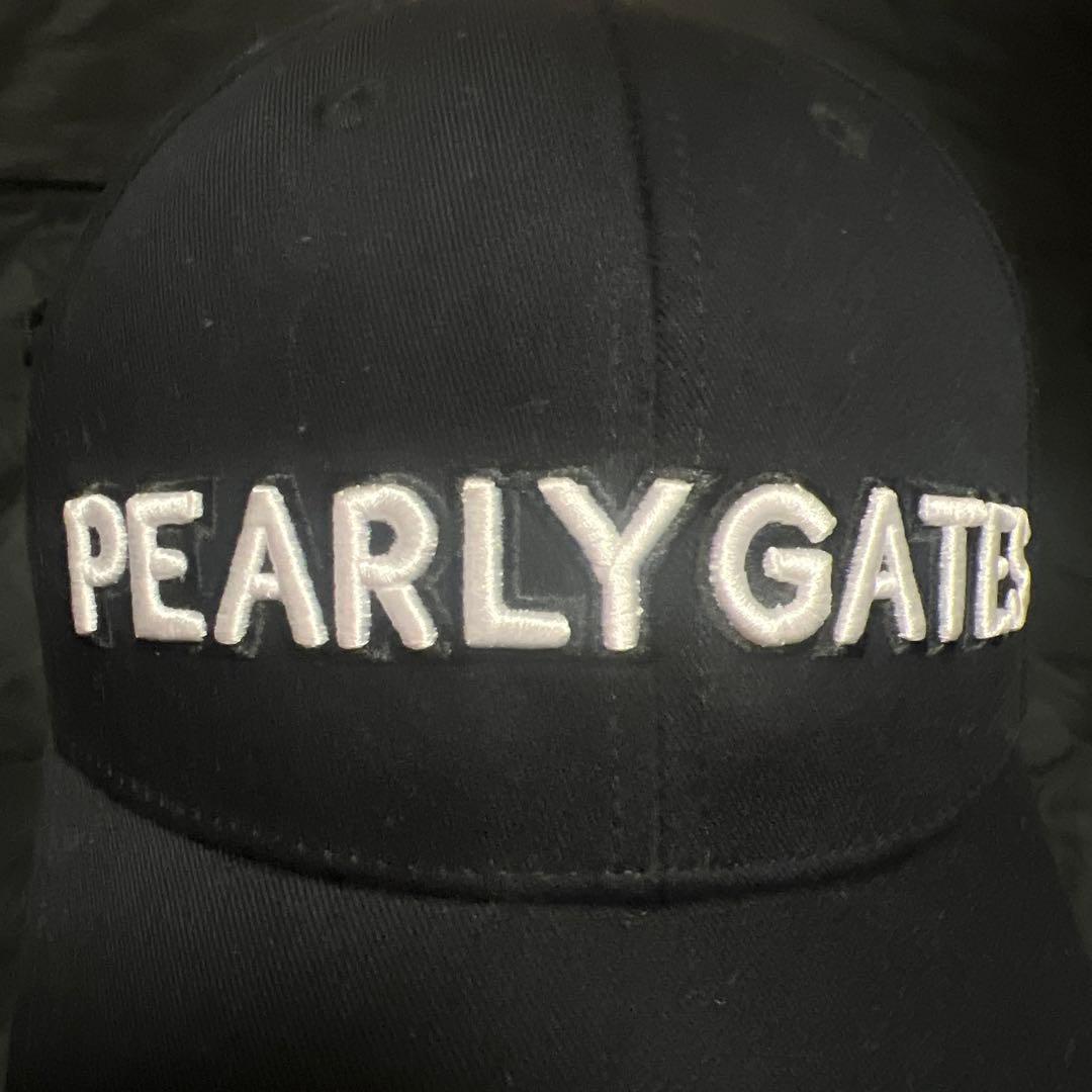 パーリーゲイツ ブラックキャップ 立地刺繍 - メルカリ