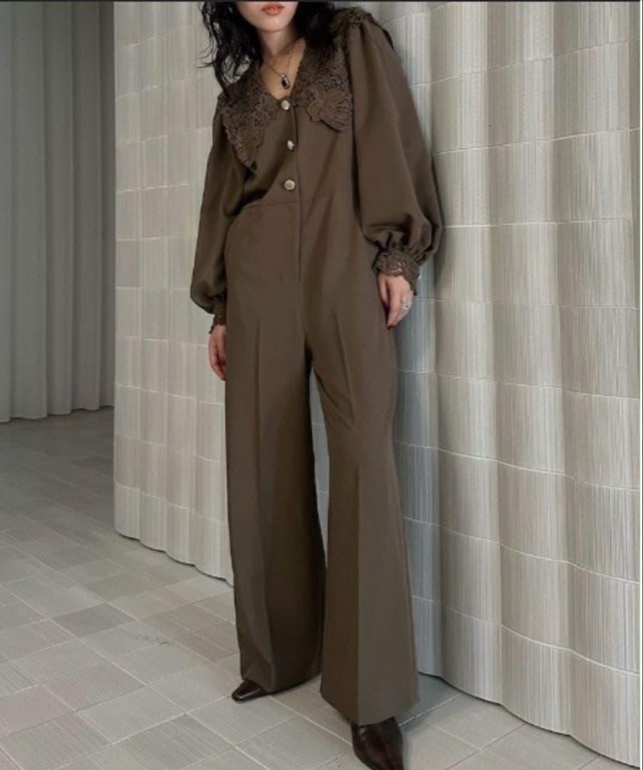 Ameri SAILOR LACE COLLAR JUMP SUIT - メルカリ