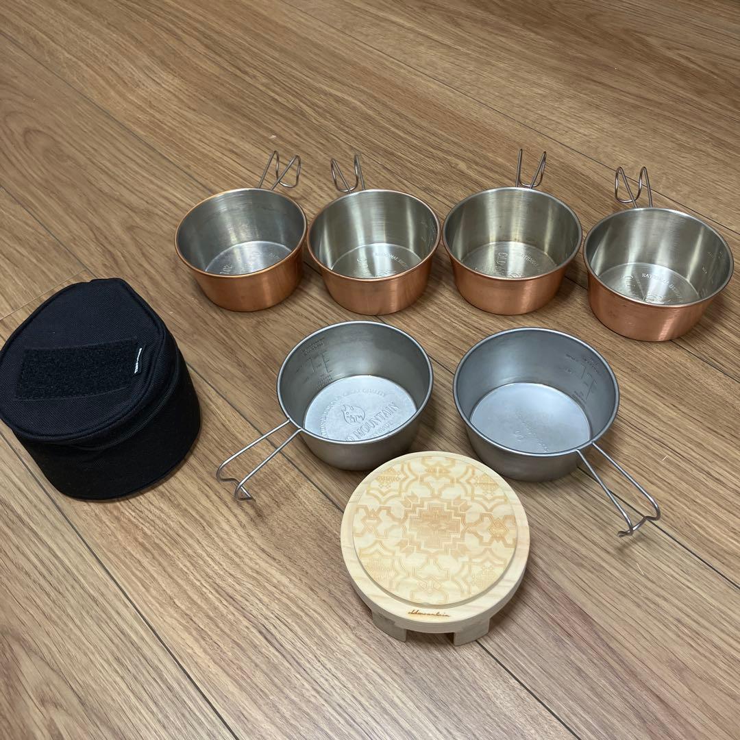 M*u様 オールドマウンテン シェラカップ 銅 Tarp to Tarp ケース DO-704 /MaARUI Cierra Cup Case / マァルイ シェラカップケース