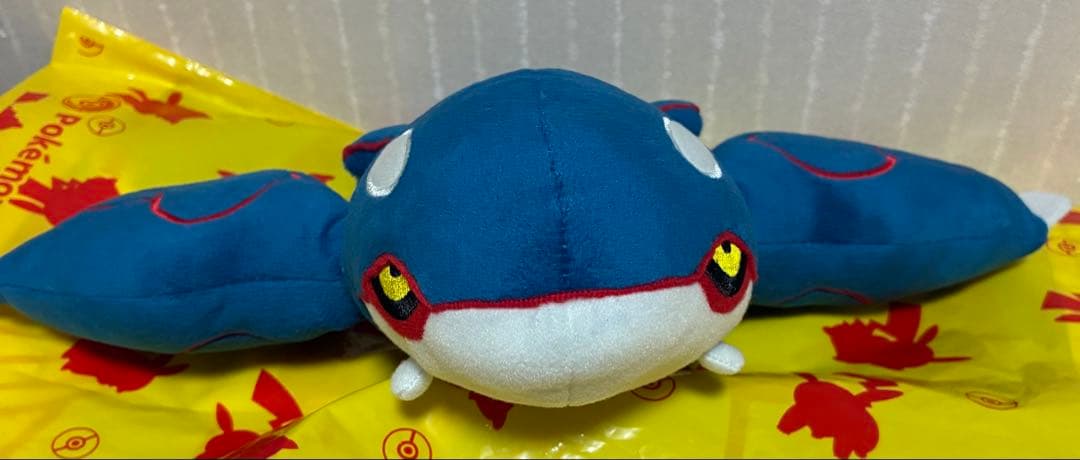 【タグ付、レア】ポケモンセンター オリジナル カイオーガ ぬいぐるみ 2014年