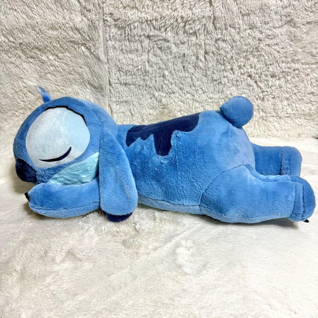 【ディズニーストア限定】　スティッチ　スーパービッグ　ぬいぐるみ　特大　大きい