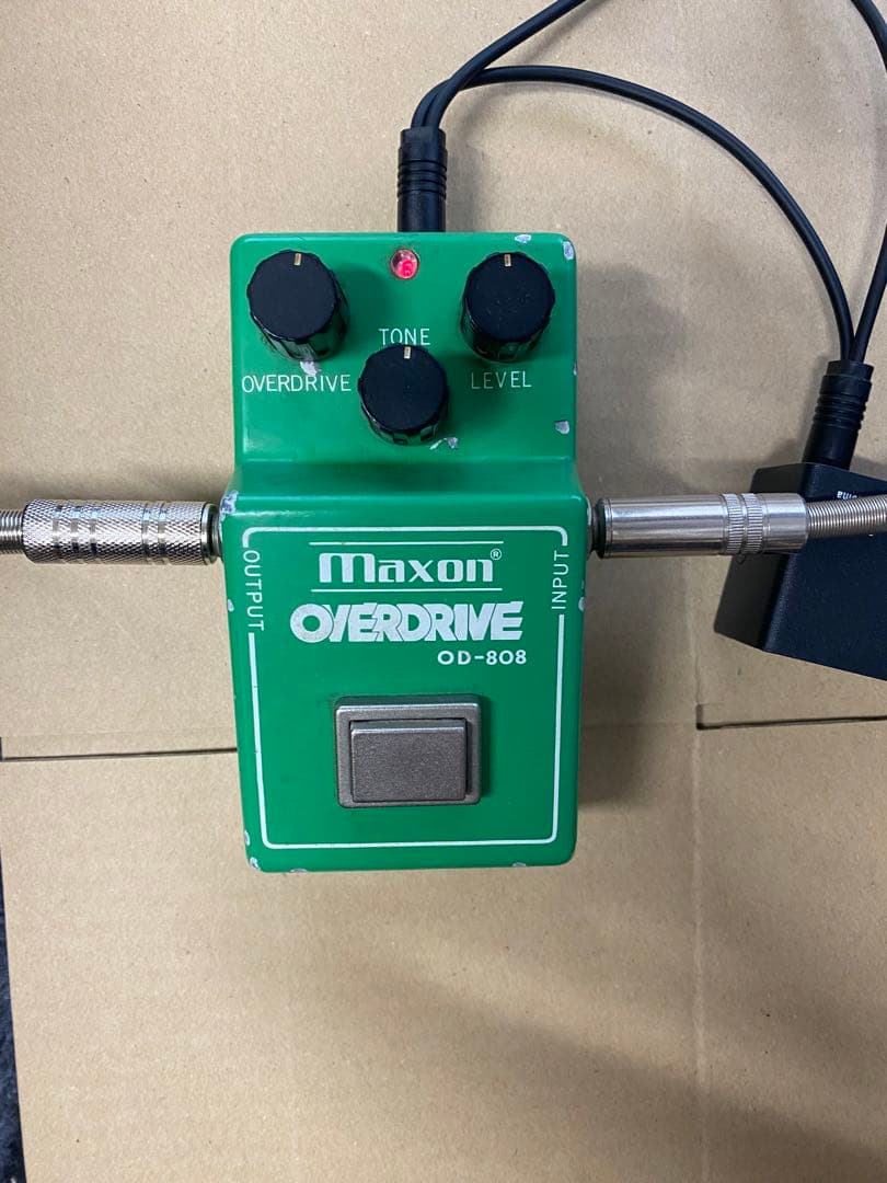 Maxon OD-808 オーバードライブ　ビンテージエフェクター