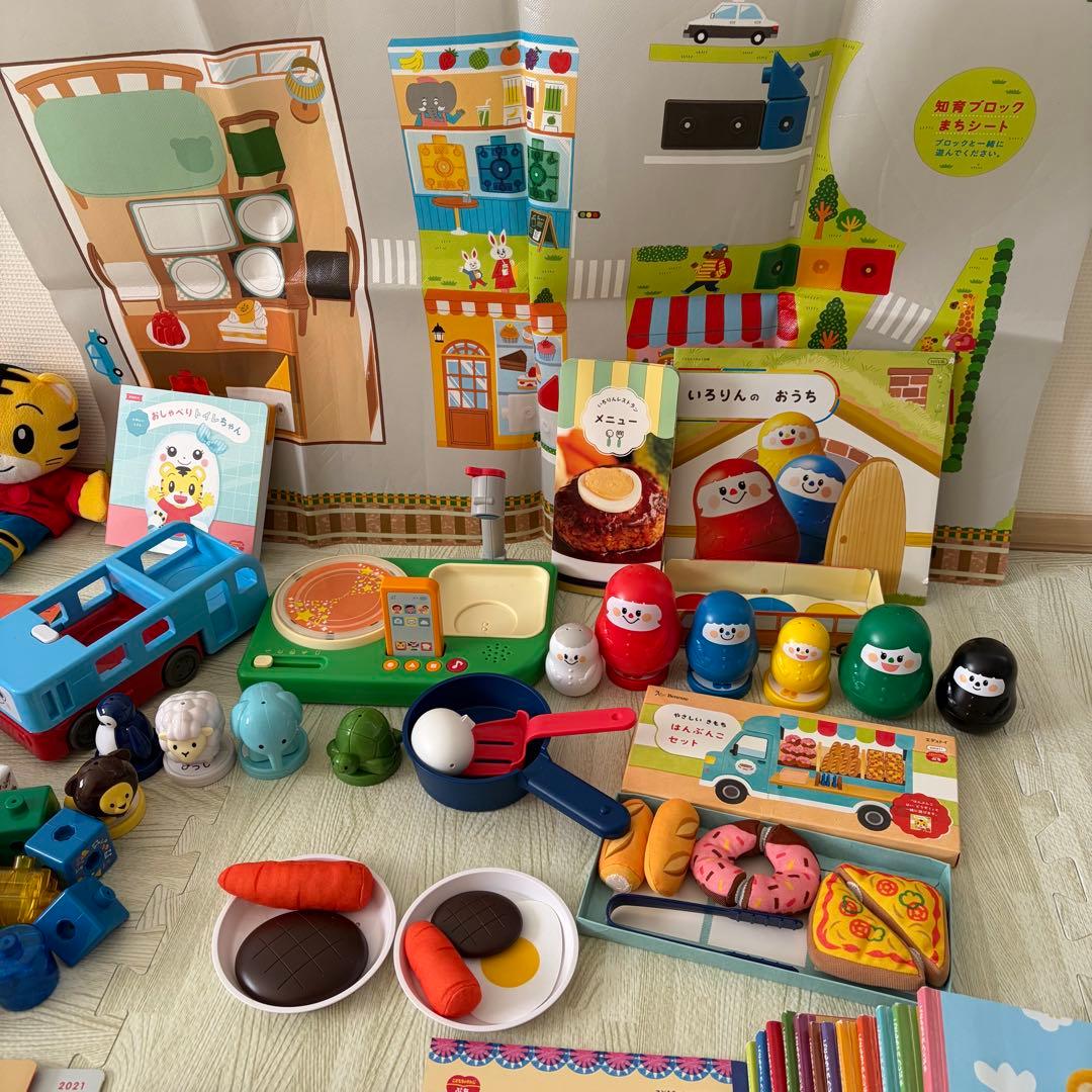 3年分】こどもちゃれんじ ぷち ぽけっと ほっぷ 玩具 セット 本 DVD