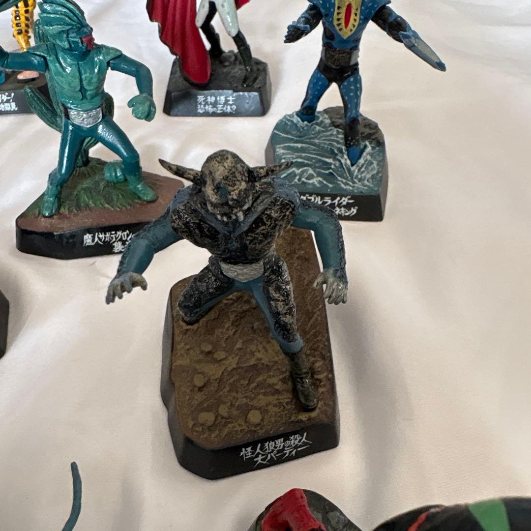 仮面ライダー　怪人名鑑　フィギュア 10体セット　特撮