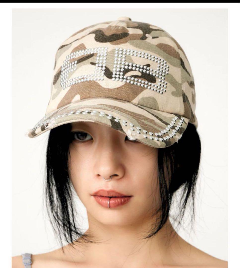BEEDEN BD STUDS DAMAGE CAP マルチ カモ迷彩