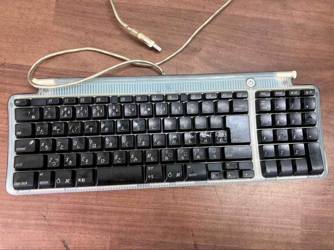 レトロ！【Apple】 iMac G3 初代 ボンダイブルー キーボード付 - メルカリ