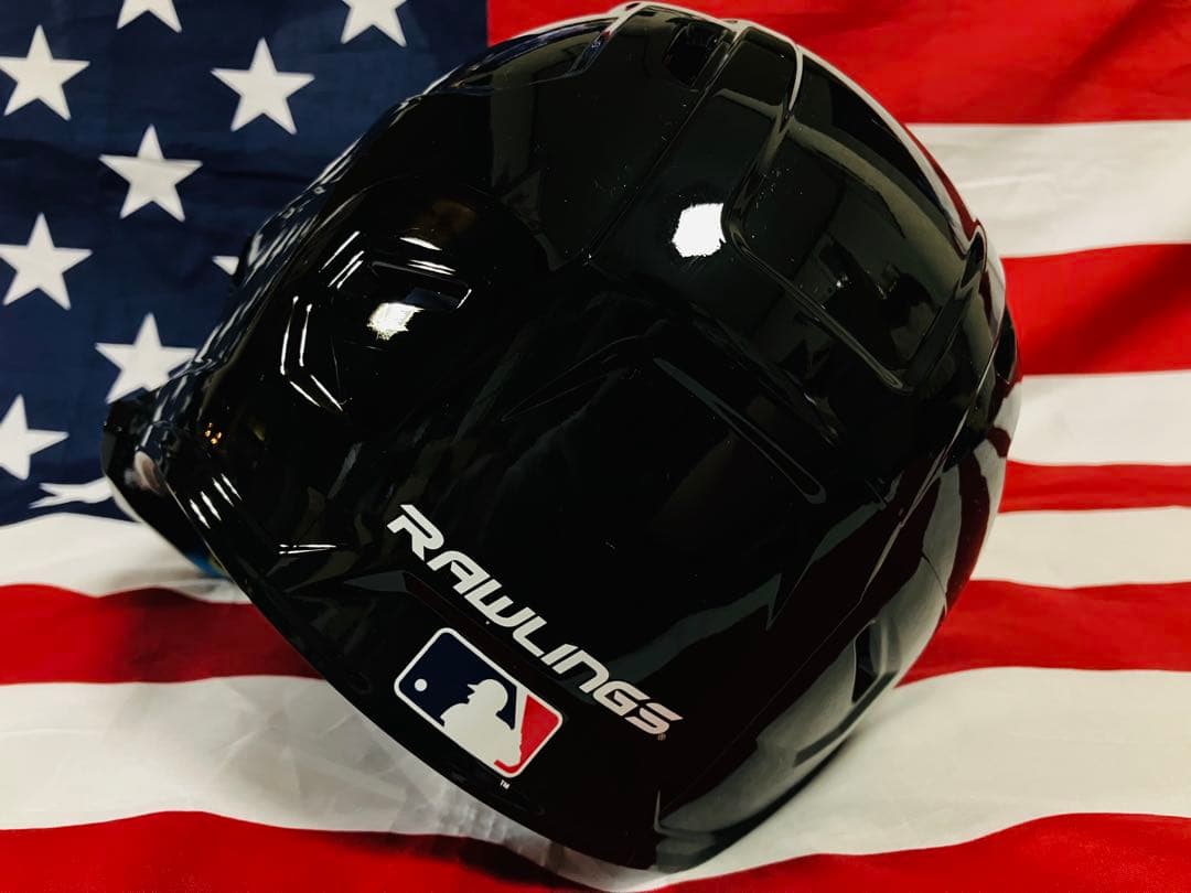 新品】ローリングス 野球 右打者用 片耳ヘルメット フェイスガード付 L