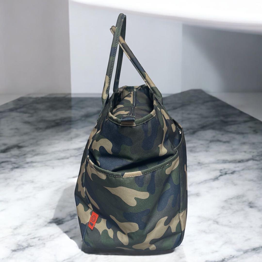 希少 完全完売品 パーリーゲイツ 迷彩 カモフラ ロッカーバッグ