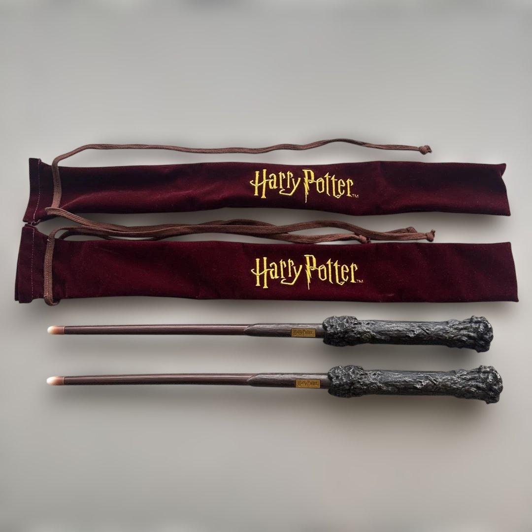 Harry Potter ハリポタ 音声認識機能付き 杖 2本セット