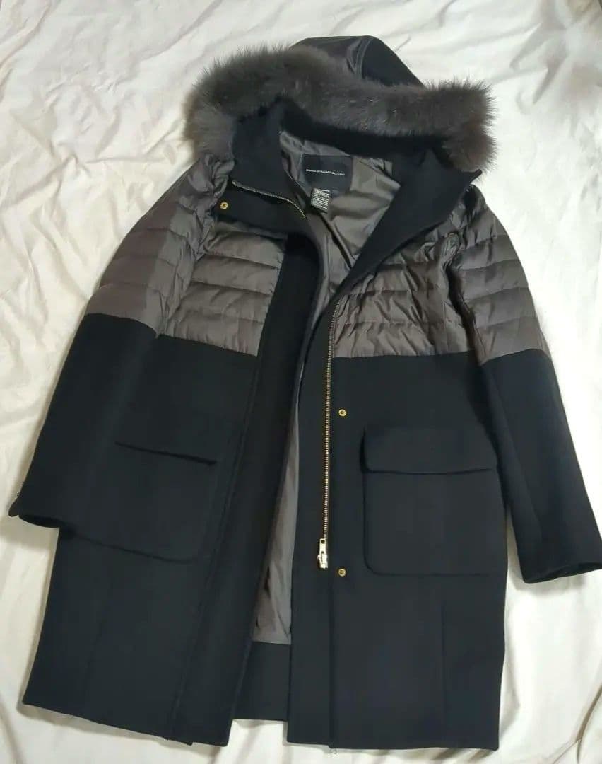 DOUBLE STANDARD CLOTHING ダウン切り替えコート FOX