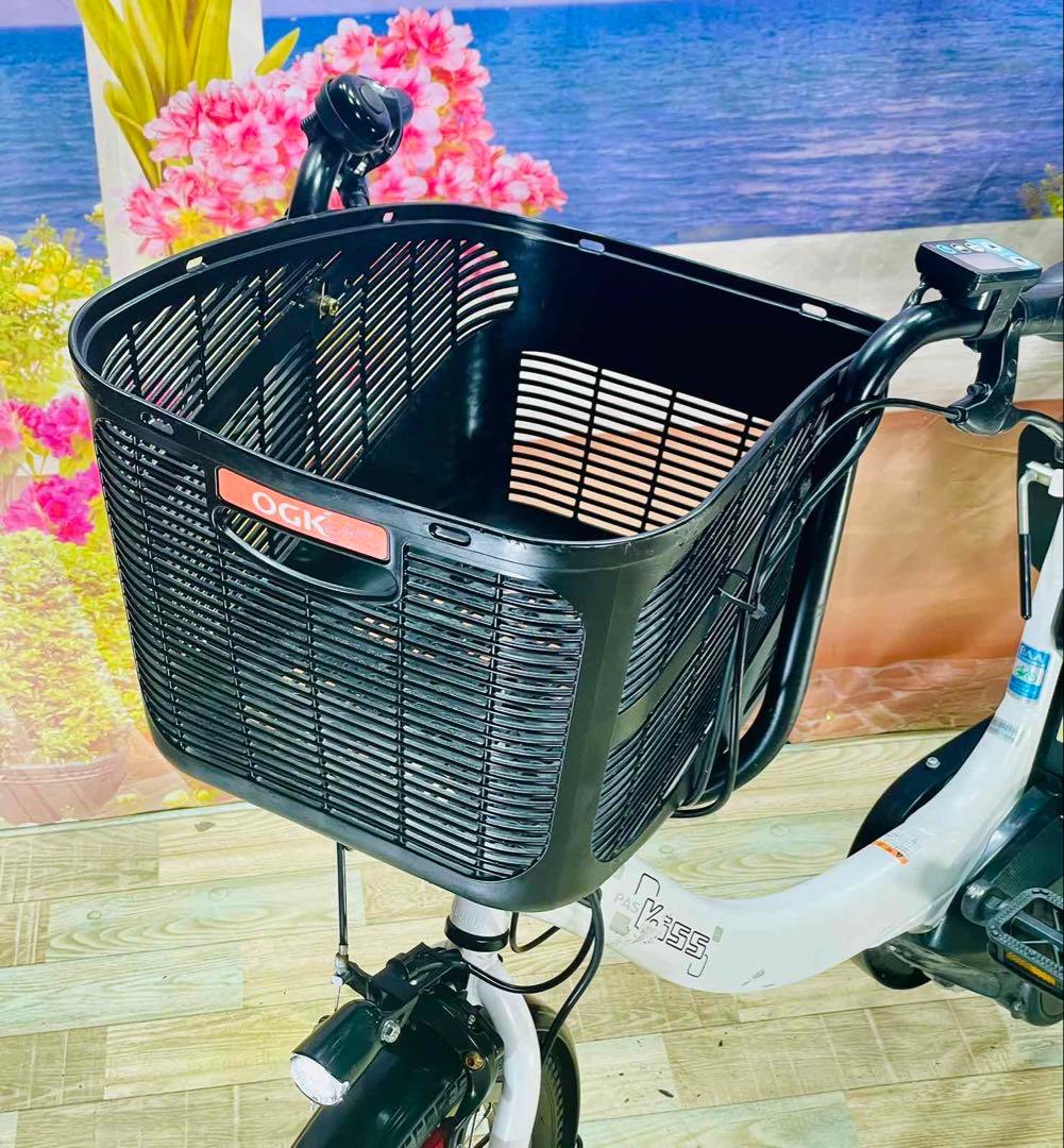 ヤマハパスキス⭐️12AH！人気モデル！子供乗せ電動アシスト自転車