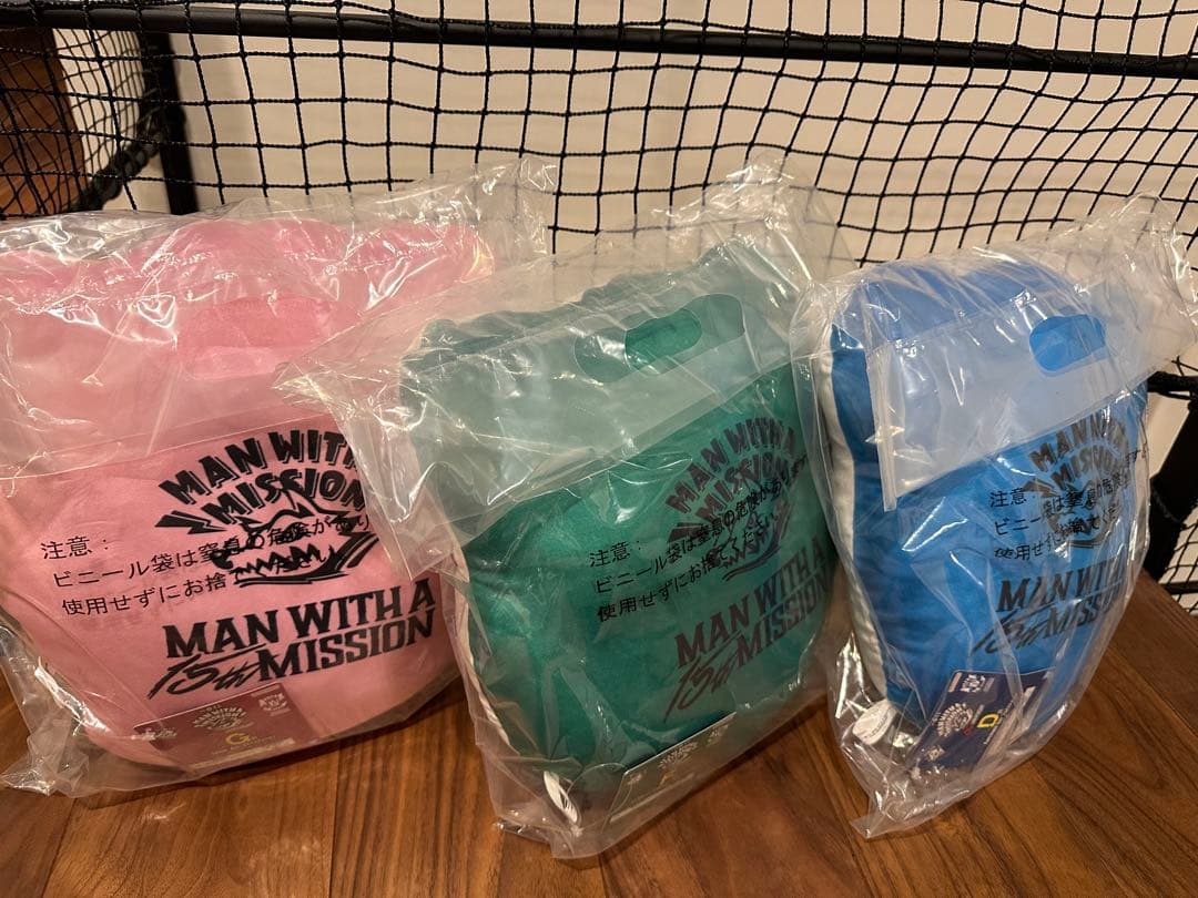 一番くじ　マンウィズアミッション　フェイスクッション