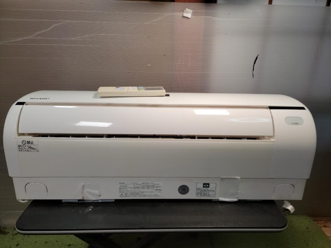 神奈川県内は無料工事、配送付き、室外機セット)シャープ10畳 保証あり