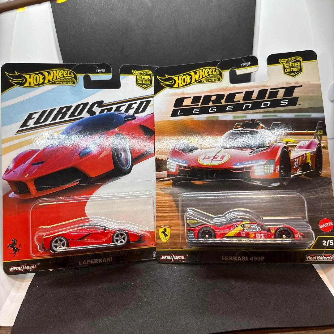 ホットウィール フェラーリセット 499P ラ・フェラーリ - メルカリ