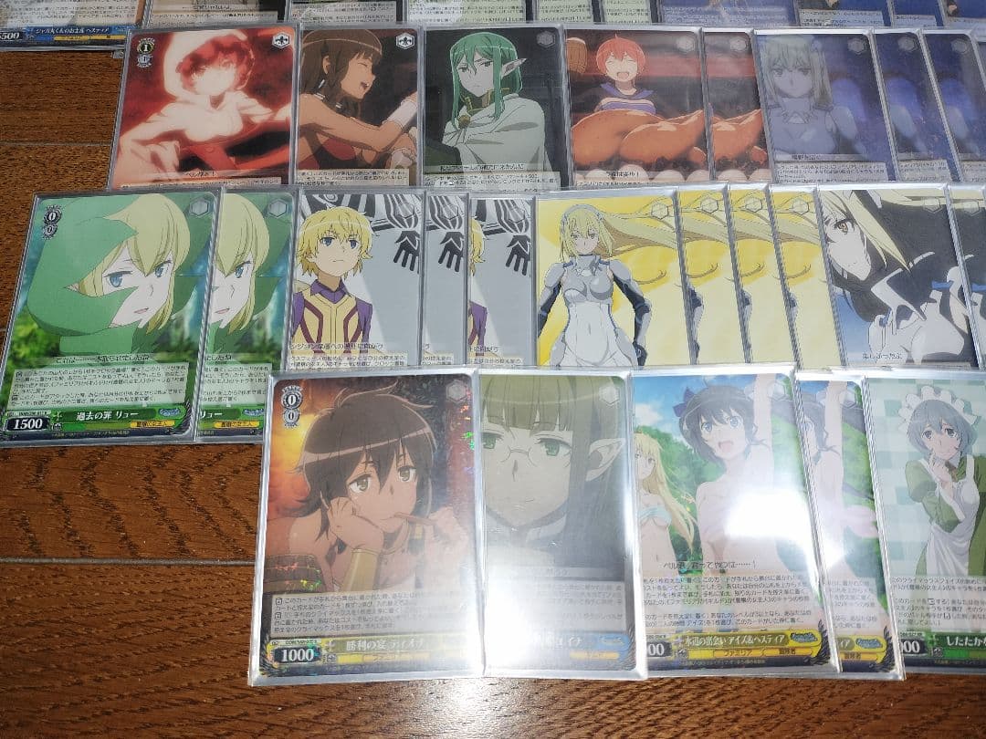 ダンまち デッキ ヴァイスシュヴァルツ アイズ ダンジョン出会いを求めるのは