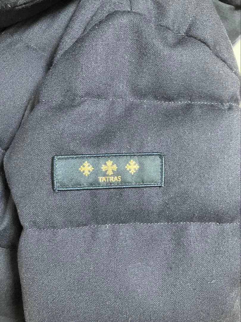 TATRAS Tomorroland別注 ネイビーダウンコート 01サイズ