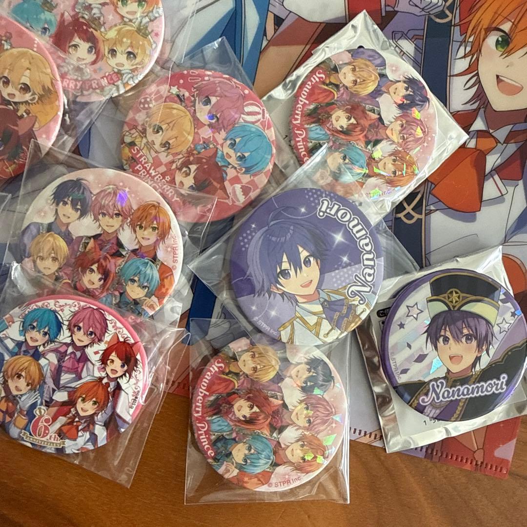 すとぷり⭐︎ななもりストロベリープリンス缶バッジセット - メルカリ