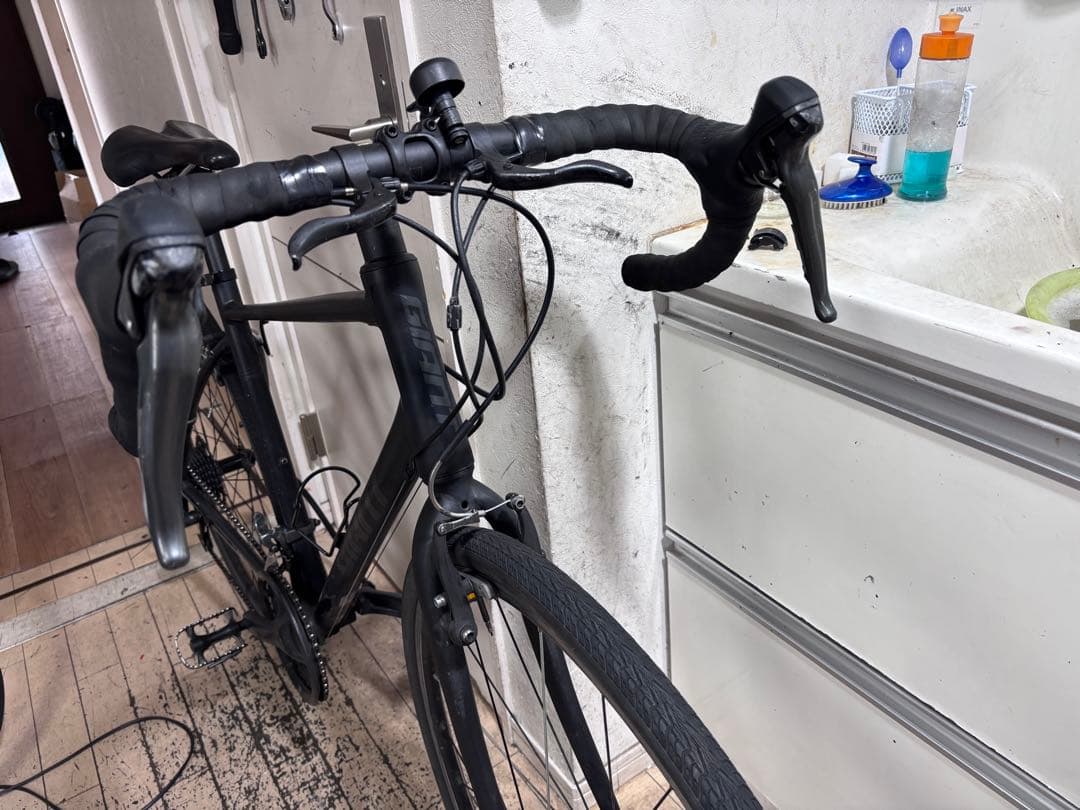 GIANT Claris ジャイアントアルミロードバイク ブラック 700C - メルカリ