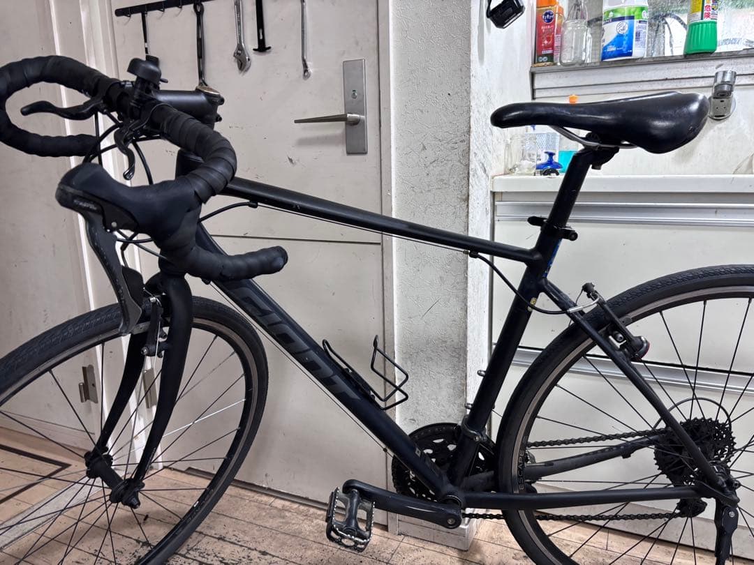 GIANT Claris ジャイアントアルミロードバイク ブラック 700C - メルカリ