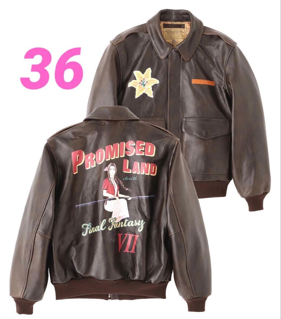 36 AVIREX FINAL FANTASY VII A-2 AERITH - メルカリ