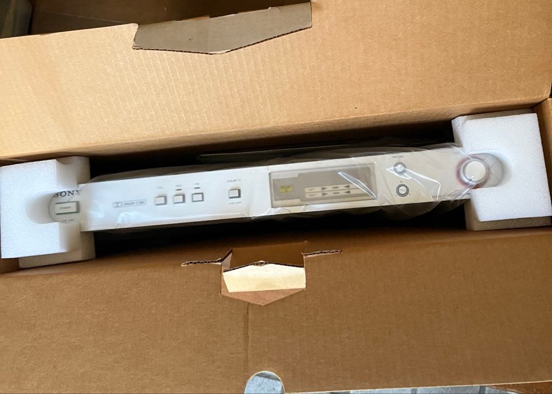 SONY ノイズリダクションプロセッサー NR-500 未使用品　新品　希少