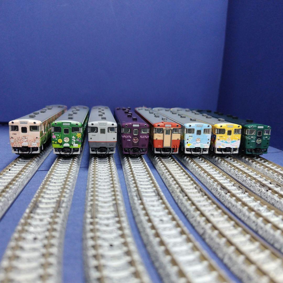 tomix キハ40 道央花の恵み、道東森の恵み 2両セット 日高線 Nゲージ