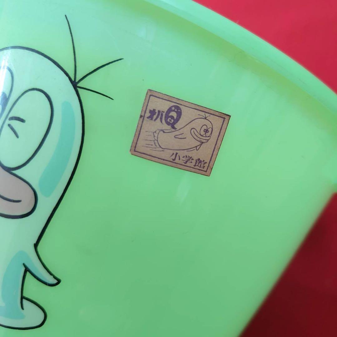 オバケのQ太郎 バケツ 小学館 藤子不二雄 レア 昭和レトロ