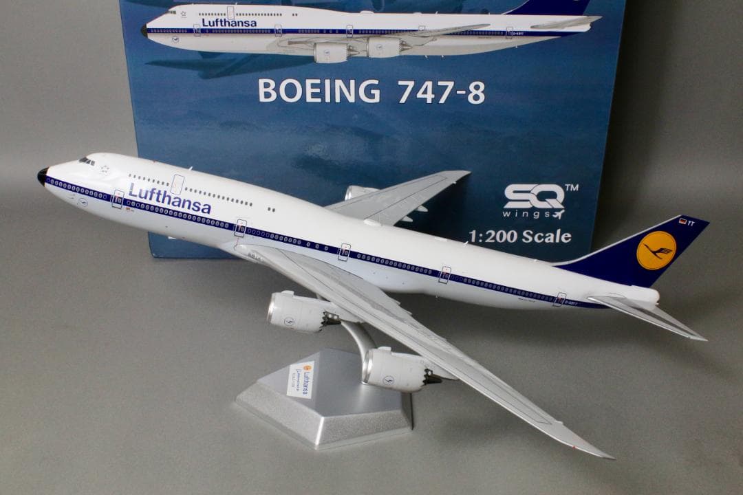 1/200 ルフトハンザ B747-8 レトロ塗装 D-ABYT