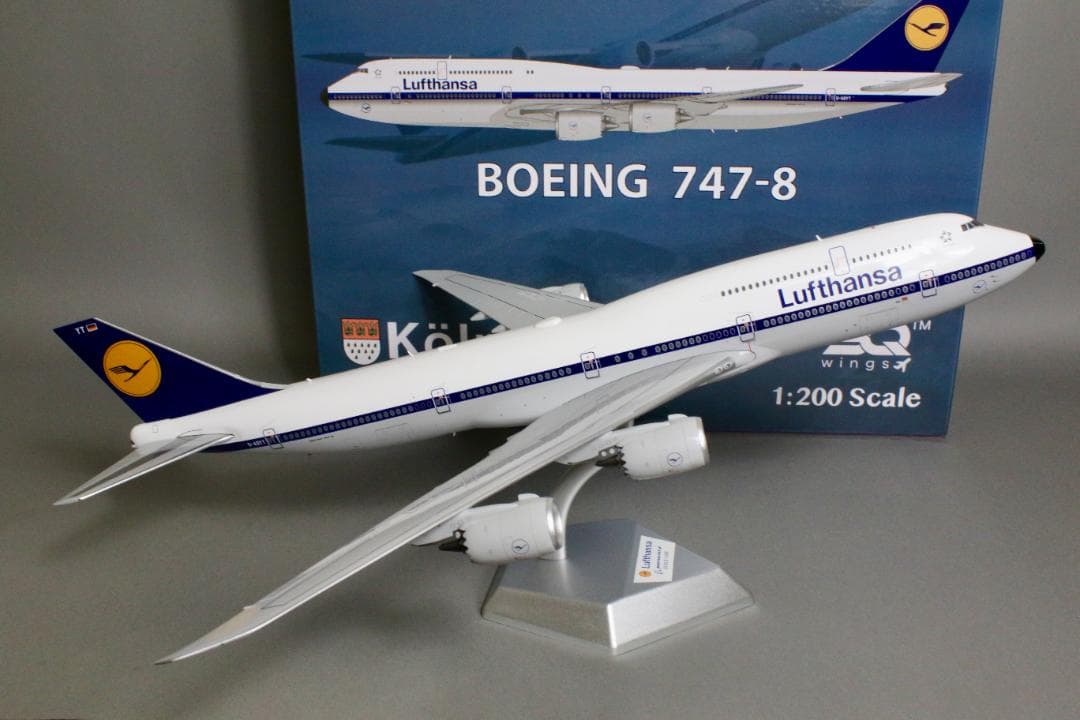 1/200 ルフトハンザ B747-8 レトロ塗装 D-ABYT