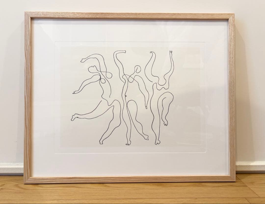 パブロ・ピカソ ダンス　ポスター　シルクスクリーン