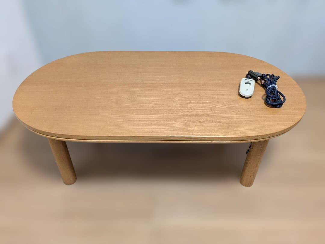 無印良品の 楕円形 こたつ （部品付） 楕円こたつ 小 | 無印良品